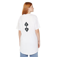 Unisex Long Body Urban Tee Double double