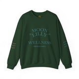 Wellness Crewneck Sweatshirt — "Moon Lilly Wellness" Cozy Self-Care Pullover