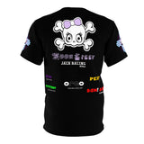 Sublimated Tee Racing Fam Good Vibes Unisex