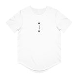 Men's Jersey Curved Hem Tee