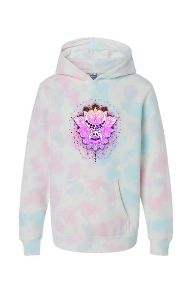 Youth Cotton Candy Tie Dye Hoodie