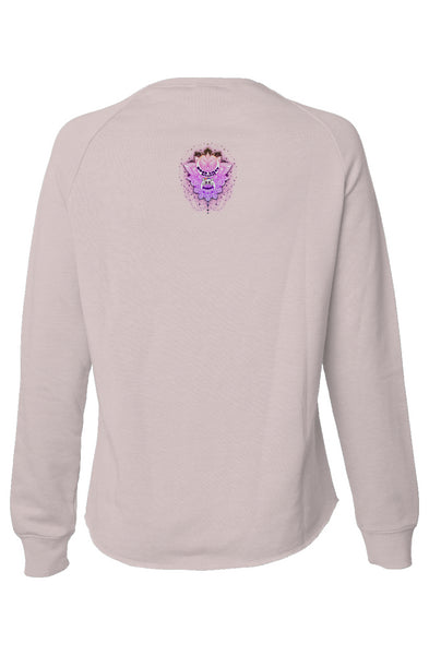 Womens Lightweight Wash Sweatshirt