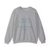 Wellness Crewneck Sweatshirt — "Moon Lilly Wellness" Cozy Self-Care Pullover