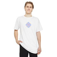 Urban Long Body Tee with Skull Design - Unisex Streetwear Shirt, Casual Everyday Wear, Gift for Holidays, Trendy Graphic Tee