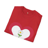 Cute Floral Love Tee for Spring