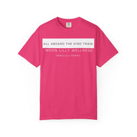 All aboard the kind train.  Give good energy because sometimes we forget to be a kind human.