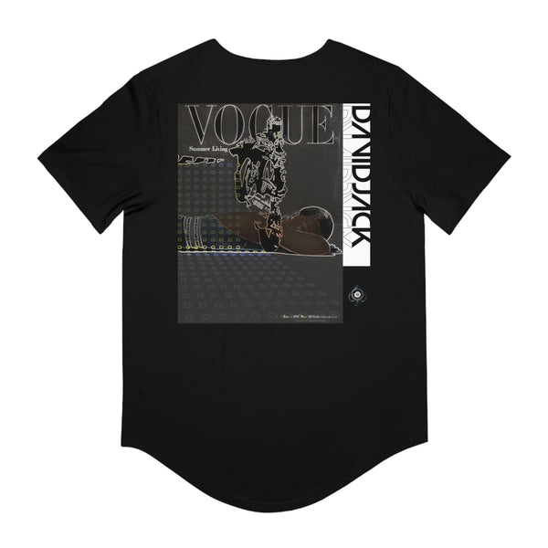 Men's Jersey Curved Hem Tee