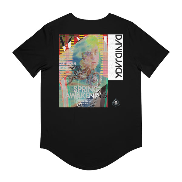 Men's Jersey Curved Hem Tee