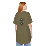 Unisex Long Body Urban Tee Double double