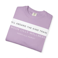 All aboard the kind train.  Give good energy because sometimes we forget to be a kind human.