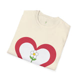 Cute Floral Love Tee for Spring