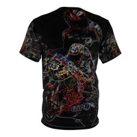 Unisex Cut & Sew Tee summer remix 3(AOP)