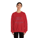 Wellness Crewneck Sweatshirt — "Moon Lilly Wellness" Cozy Self-Care Pullover