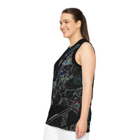 Unisex Basketball Jersey summer remix 2024 IV (AOP)