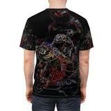 Unisex Cut & Sew Tee summer remix 3(AOP)