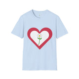 Cute Floral Love Tee for Spring
