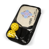 Pickleball Paddle Set – Moon Lily Wellness Zia Design with Balls
