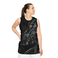 Unisex Basketball Jersey summer remix 2024 IV (AOP)