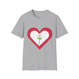 Cute Floral Love Tee for Spring