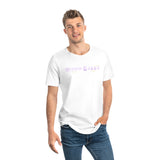 Stylish Curved Hem Tee - 'Moonlight' Graphic | Casual Summer Wear, Gift for Men, Streetwear, Everyday Style