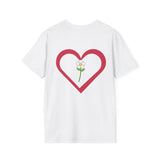 Cute Floral Love Tee for Spring