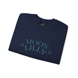 Wellness Crewneck Sweatshirt — "Moon Lilly Wellness" Cozy Self-Care Pullover