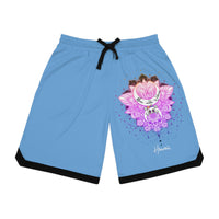 Sky Blue Skully Short