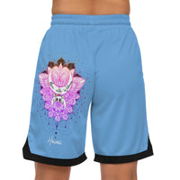 Sky Blue Skully Short