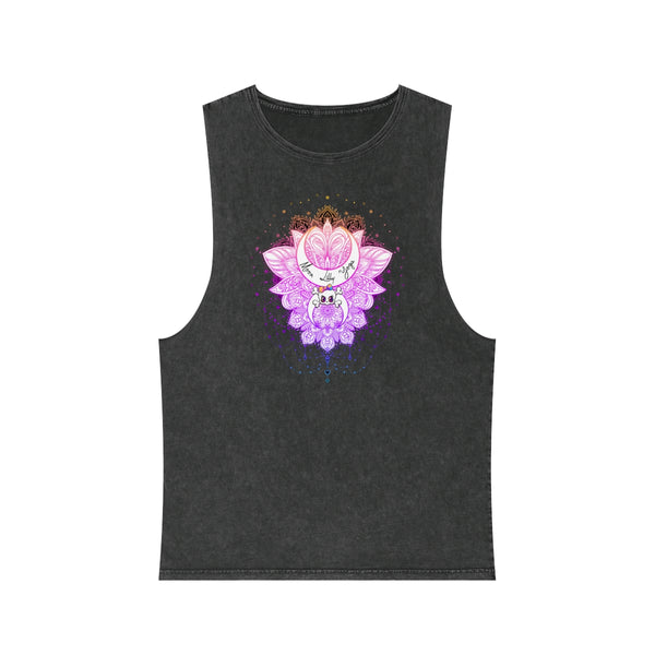 Unisex Stonewash Tank Top