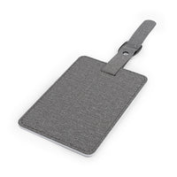 Saffiano Leather Luggage Tag, Rectangle