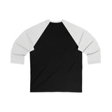 Unisex 3\4 Sleeve Baseball Tee