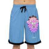 Sky Blue Skully Short