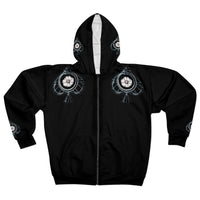 AOP Unisex Zip Hoodie