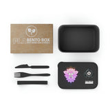 PLA Bento Box with Band and Utensils