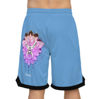 Sky Blue Skully Short