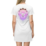 All Over Print T-Shirt Dress